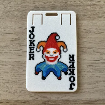 Bao đựng thẻ (Badgeholder) chủ đề Joker trong game Balatro