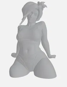 Mô hình Pinup Mercy - Overwatch dành cho người đam mê in 3D - Image 1