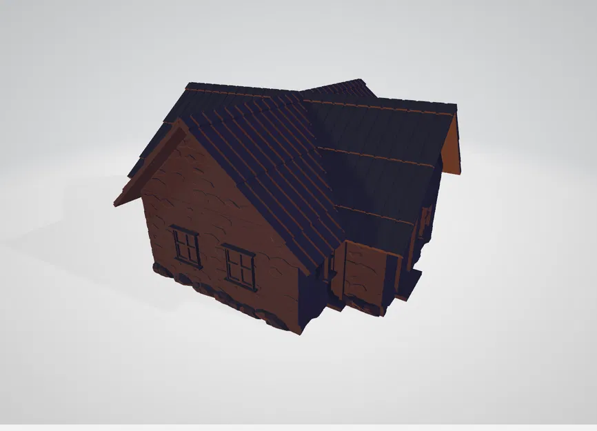 Mô hình ngôi nhà làng quê 4 hướng (Village House) cho bé - Image 1