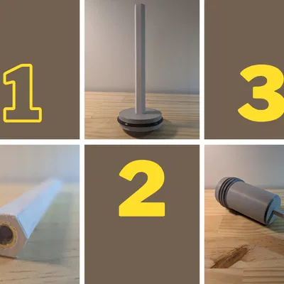 Bơm hút chân không thủ công cho túi đựng sợi in 3D (đã kiểm nghiệm)