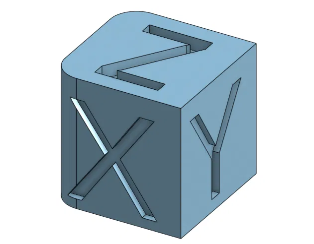 Khối lập phương kiểm tra XYZ (20mm) - Công cụ chuẩn xác cho máy in 3D - Image 9