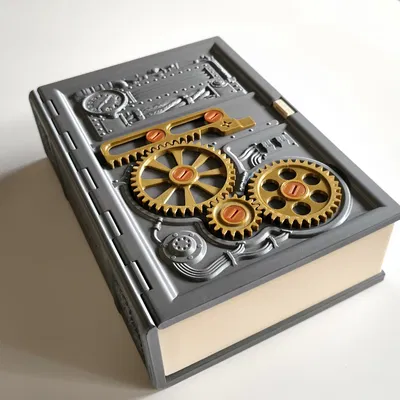 Secret Storage Book - Phiên bản Steampunk Cơ Khí