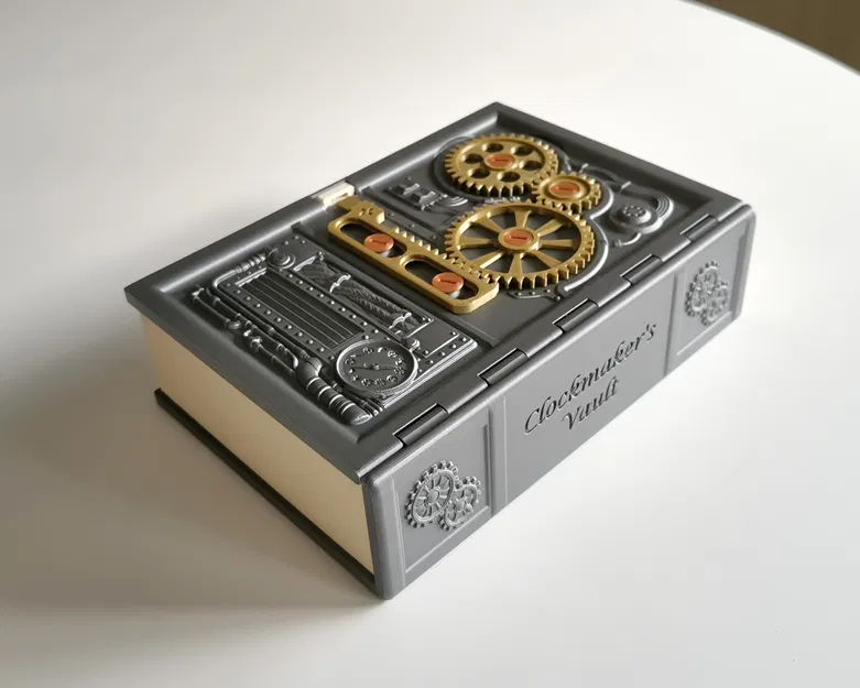 Secret Storage Book - Phiên bản Steampunk Cơ Khí - Image 3
