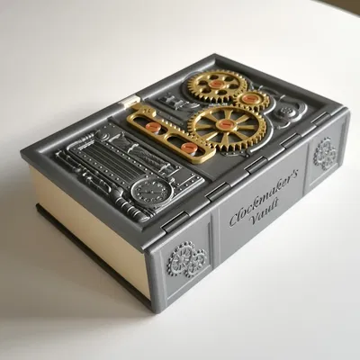 Secret Storage Book - Phiên bản Steampunk Cơ Khí