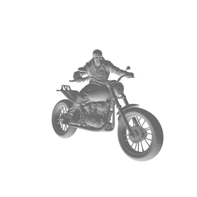 Mô hình Ghost Rider - Spirit of Vengeance in 3D