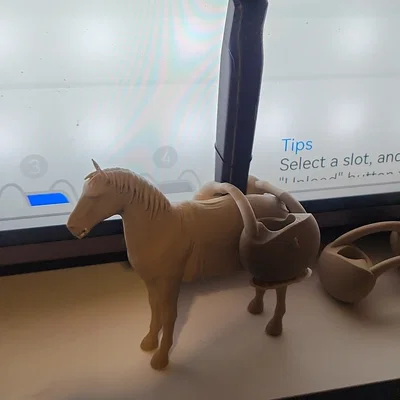Mô hình giá đỡ hình ngựa (Horse holder)