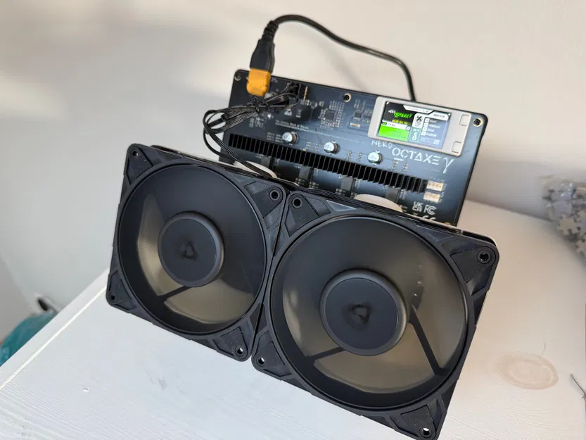 Fan shroud NerdOctAxe cho quạt 120mm - Image 1