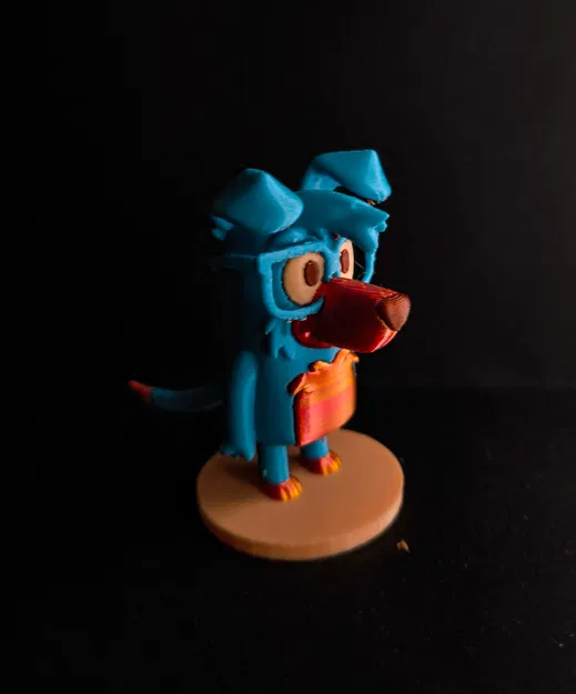 Mô hình Busker từ series hoạt hình Bluey - Image 6