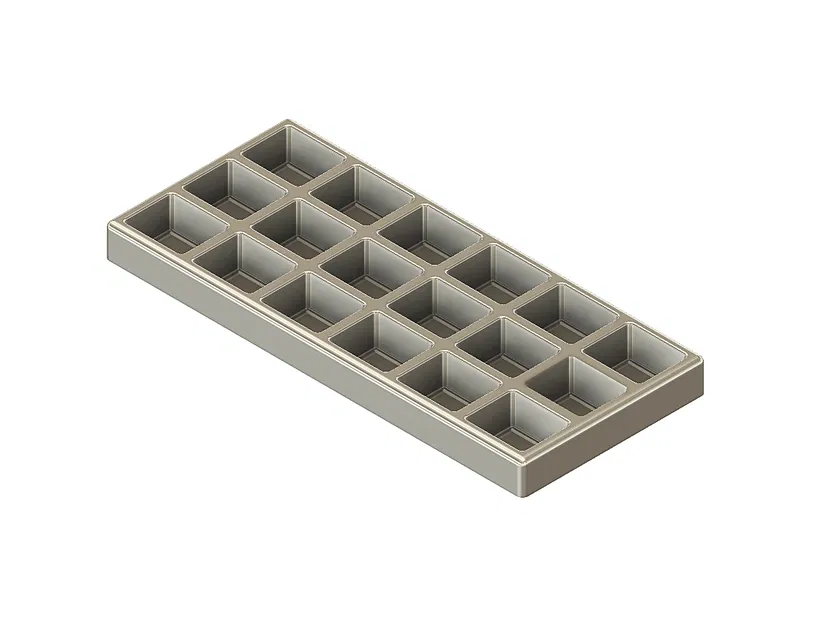 Mẫu khay làm đá 3D tiện lợi, dễ in tại nhà - Image 1