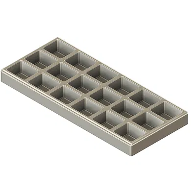 Mẫu khay làm đá 3D tiện lợi, dễ in tại nhà