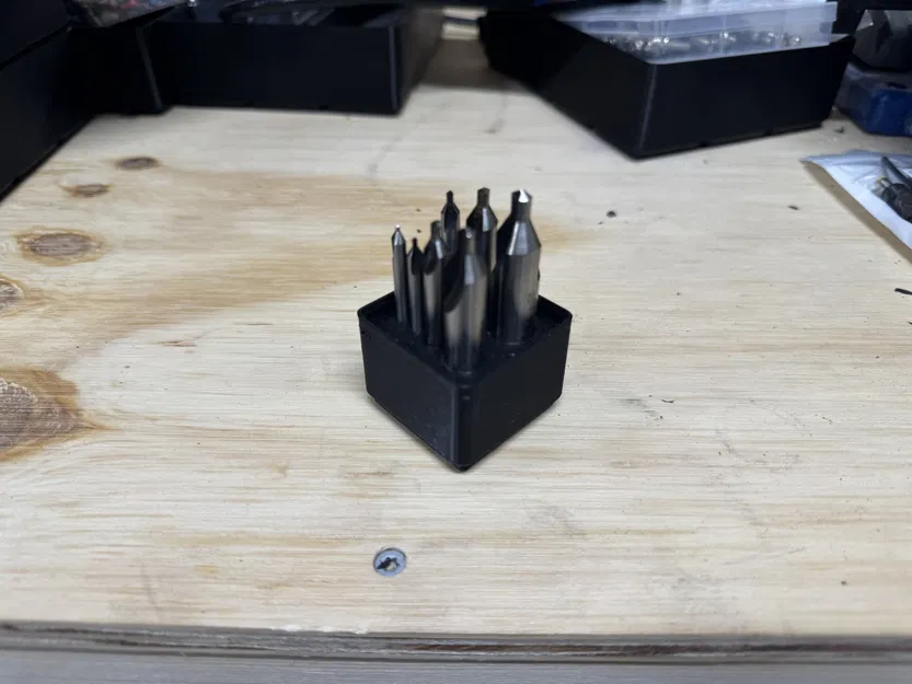 Khay Đựng Mũi Khoan Tâm Gridfinity 1x1 Gọn Gàng Tiện Lợi - Image 1