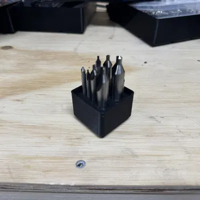 Khay Đựng Mũi Khoan Tâm Gridfinity 1x1 Gọn Gàng Tiện Lợi