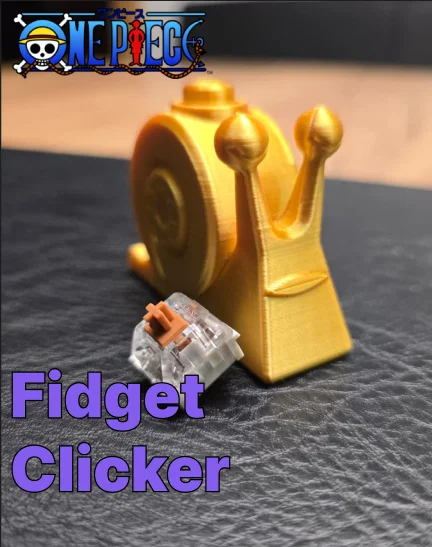 Mô hình Ốc sên truyền tin Denden Mushi Fidget Clicker (Cherry MX) - Image 1