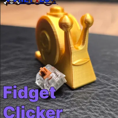 Mô hình Ốc sên truyền tin Denden Mushi Fidget Clicker (Cherry MX)