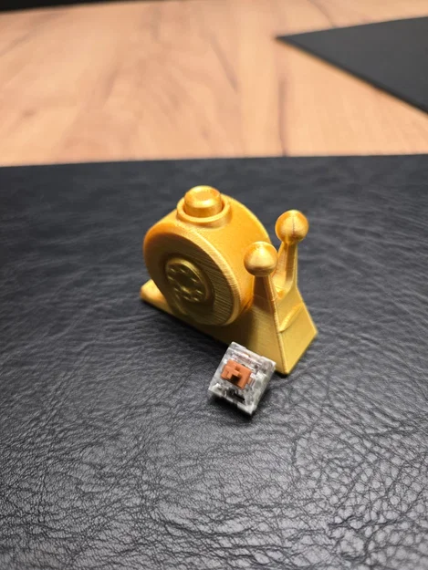 Mô hình Ốc sên truyền tin Denden Mushi Fidget Clicker (Cherry MX) - Image 3