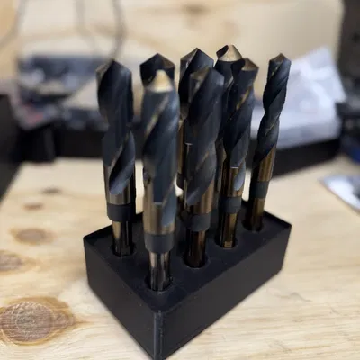 Khay đựng mũi khoan lớn chuẩn Gridfinity gọn gàng