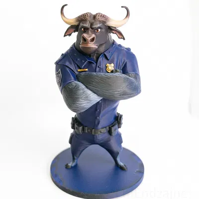 Mô hình Chief Bogo từ bộ phim hoạt hình Zootopia