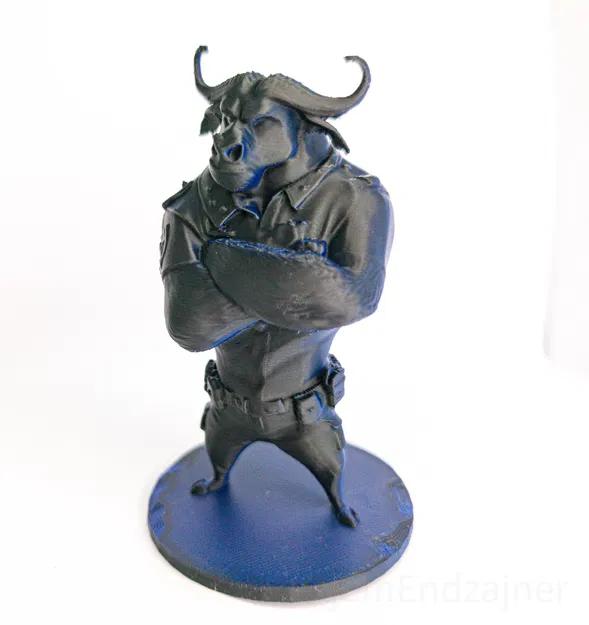 Mô hình Chief Bogo từ bộ phim hoạt hình Zootopia - Image 3