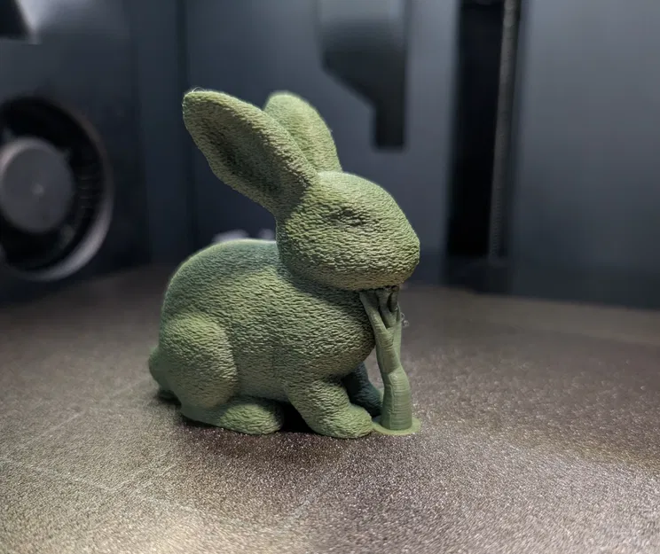 Chú thỏ Phục sinh phong cách rêu (Moss Easter bunny) - Image 2