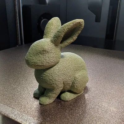 Chú thỏ Phục sinh phong cách rêu (Moss Easter bunny)