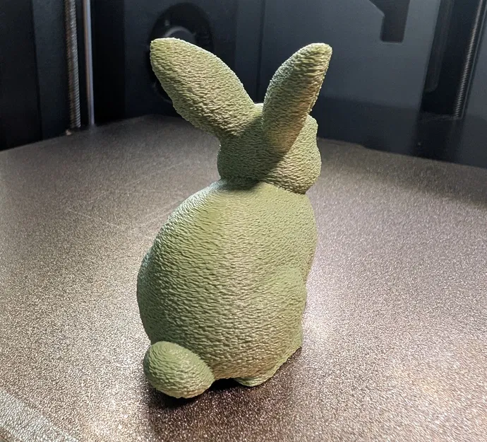 Chú thỏ Phục sinh phong cách rêu (Moss Easter bunny) - Image 4