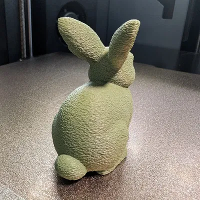 Chú thỏ Phục sinh phong cách rêu (Moss Easter bunny)