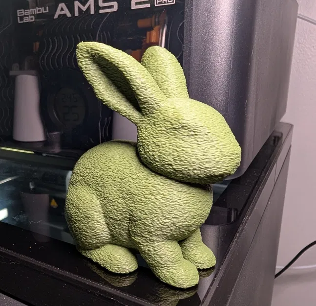 Chú thỏ Phục sinh phong cách rêu (Moss Easter bunny) - Image 5