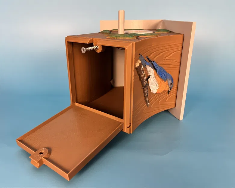 Nhà Cho Chim Mộc Mạc (Rustic Birdhouse) - Image 3