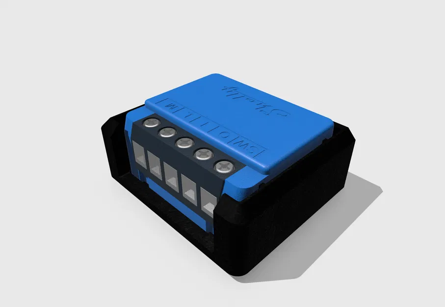 Khung đỡ Shelly 1 Mini Gen3 gắn tường chuẩn Bticino - Image 5