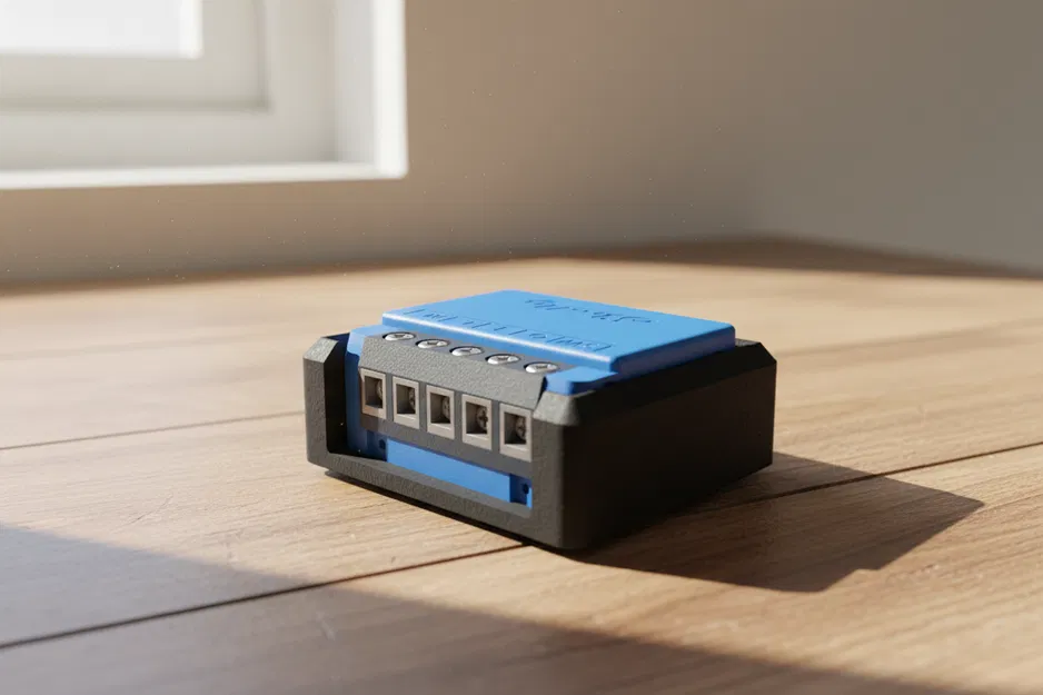 Khung đỡ Shelly 1 Mini Gen3 gắn tường chuẩn Bticino - Image 7