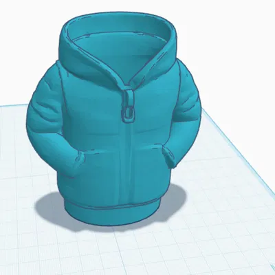 Ống Cắm Bút Hình Áo Khoác Độc Đáo Cho Bàn Làm Việc