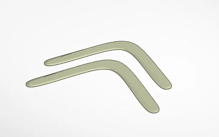 Bộ Boomerang Cho Người Thuận Tay Trái Và Phải - In 3D Tại Nhà - Image 1