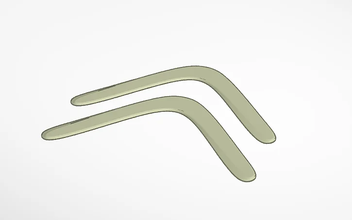Bộ Boomerang Cho Người Thuận Tay Trái Và Phải - In 3D Tại N… 1