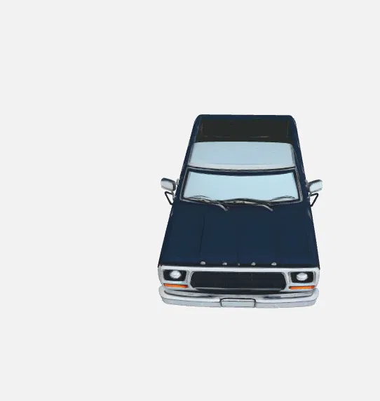 Mô hình xe bán tải cổ điển F100 dành cho người mê in 3D - Image 7