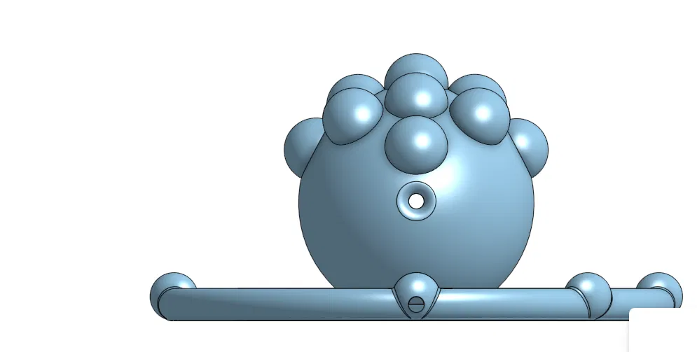 Mô hình cấu trúc nguyên tử Nitrogen in 3D giáo cụ học tập - Image 2