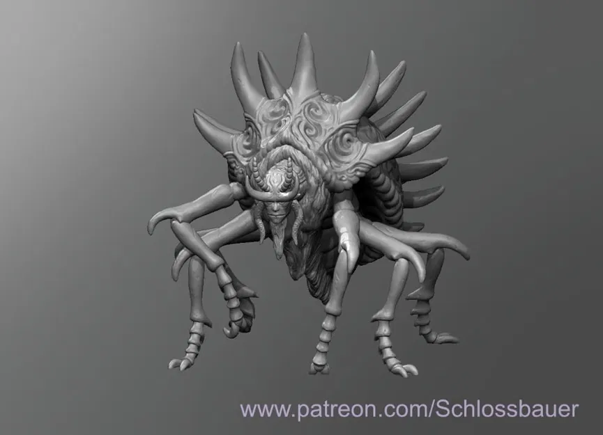 Mô hình sinh vật giả tưởng Azruverda cho game D&D - Image 1
