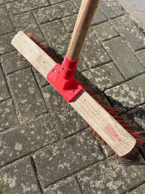 Đầu nối cán chổi 28mm in 3D - Giải pháp sửa chữa chổi gỗ bền bỉ - Image 1