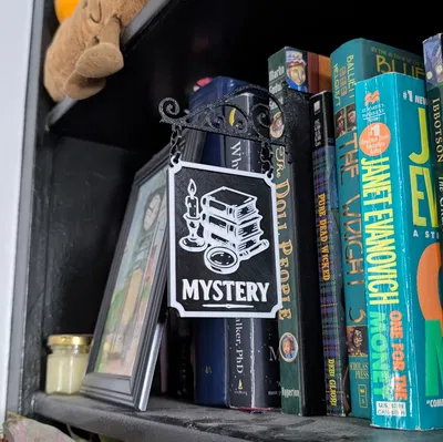 Biển Báo Kệ Sách Treo Tường Dễ Thương