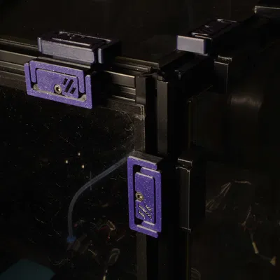 Lẫy giữ tấm Panel in liền khối siêu bền cho khung nhôm 2020 - Voron Panel Clips