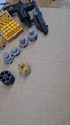 Bộ Nạp Đạn Nhanh Bullet Jet cho Súng DeSteiner Single Action Revolver - Thumbnail 4