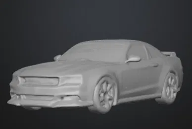 Mô hình xe hơi Ford Mustang in 3D ấn tượng - Image 1