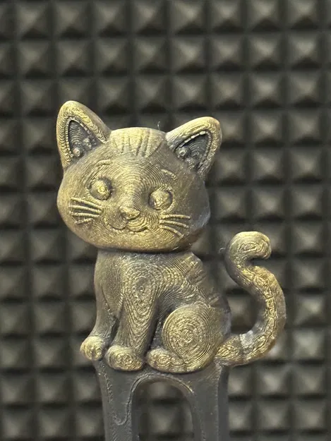 Kẹp tóc hình mèo dễ thương (Cute Cat hairclip) - Image 1