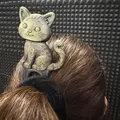 Kẹp tóc hình mèo dễ thương (Cute Cat hairclip) - Thumbnail 2