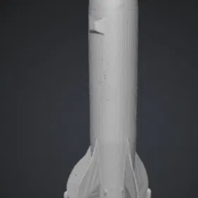 Mô hình tên lửa vũ trụ độc đáo trang trí bàn làm việc