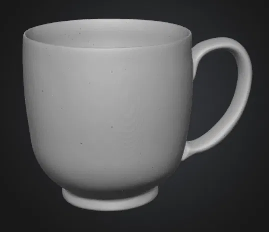 Mô hình 3D chiếc cốc (mug) thiết kế thanh lịch đơn giản - Image 1