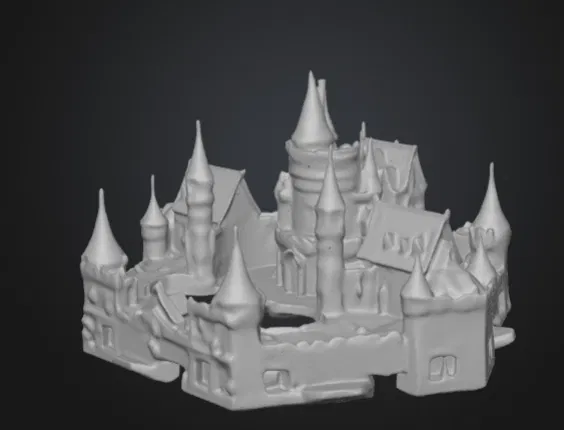 Mô hình lâu đài trang trí bàn làm việc cực đẹp - Image 1