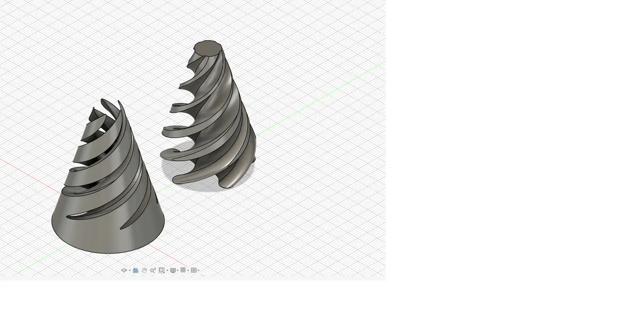 Đồ chơi giảm stress Fidget Cone - In 3D dễ dàng không cần support - Image 1