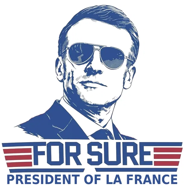 Mô hình 3D chân dung Tổng thống Pháp cực chất - Image 3