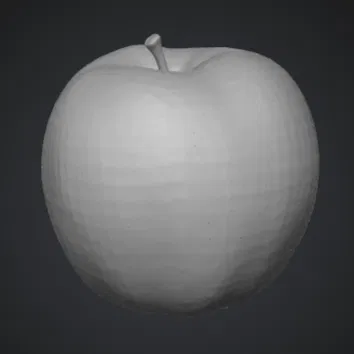 Mô hình quả táo 3D dùng để trang trí bàn làm việc