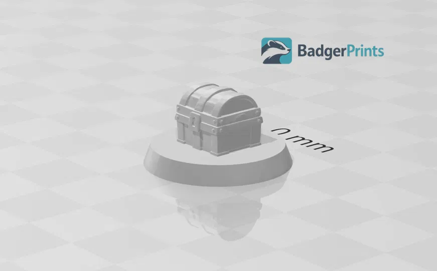 Mô hình rương kho báu mini (Treasure Chest) cho game RPG - Image 1